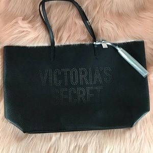 Victoria Secret tote bag.